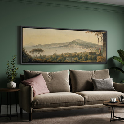 Art moderne paysage classique rétro