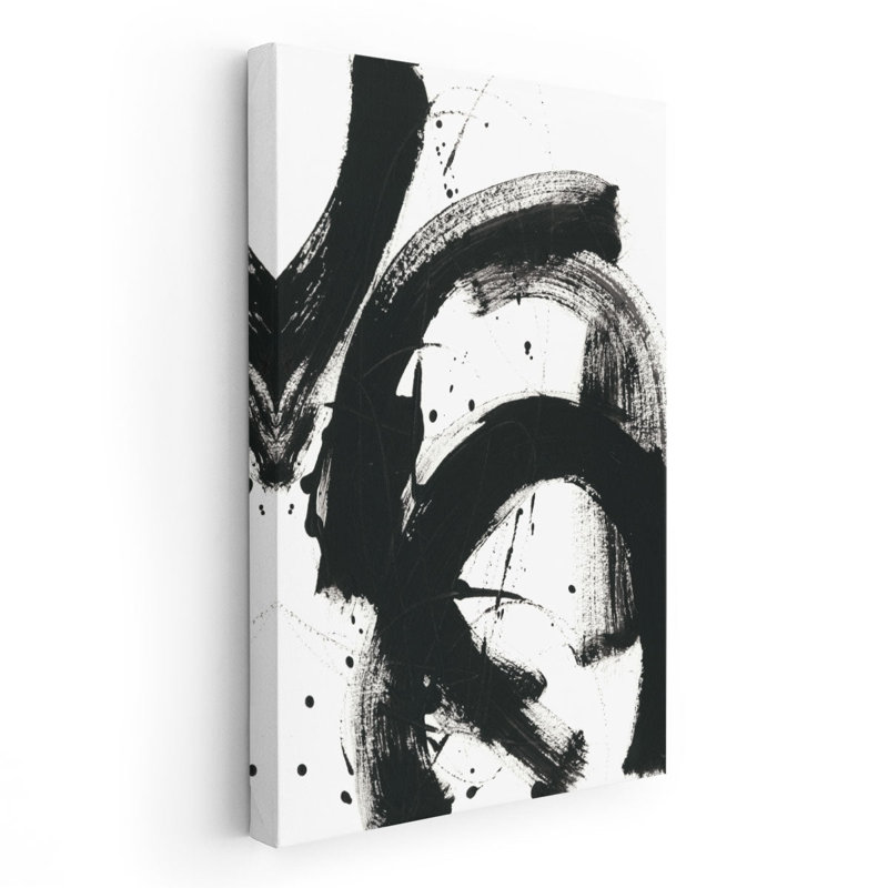Onyx Gesture II - reproduction d'art sur toile, H 30 po x l 20 po