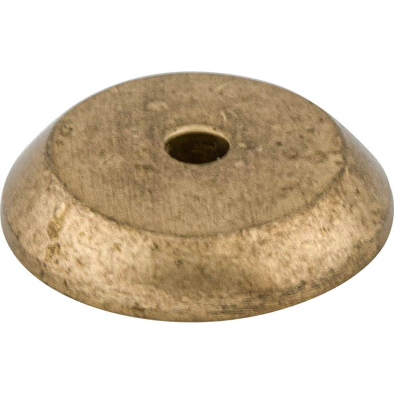Aspen Round  Backplate, 0.88" H x 0.88" W x 0.19" D, Light Bronze
