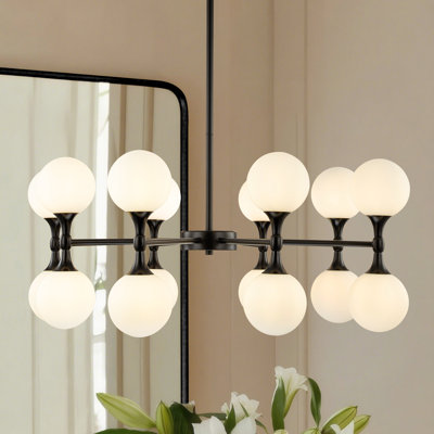Azucena 16-Light Dimmable Sputnik Sphere Chandelier