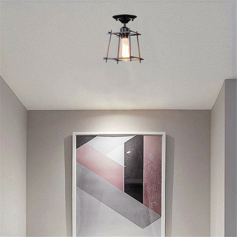 Forkland Semi Flush Mount
