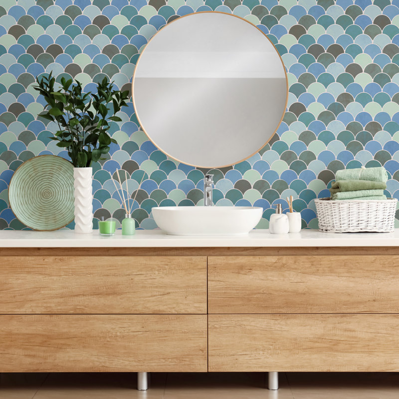 Scala 12" x 12" Porcelain Mosaic Wall & Floor Tile