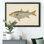 «Donovan Antique Fish IV», impression sur toile encadrée