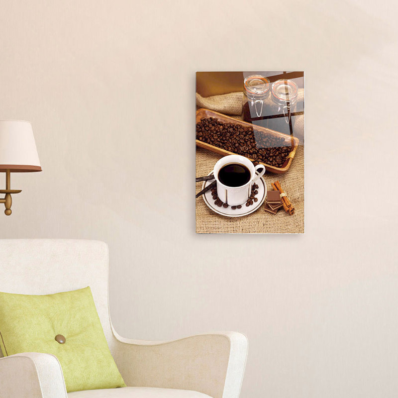 Art mural acrylique Ode to Coffee, 14 po x 20 po