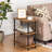 Reggis 24.4'' Tall Side Table-650889235