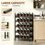 Wine Bottle Rack Black