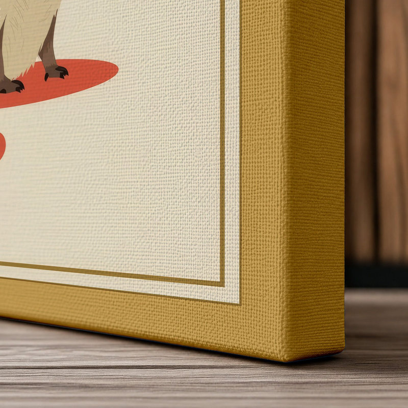 Print, 36x24 - 91.4 x 61.0 cm, Ochre Border