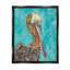 «Beautiful Pelican Bird Vivid Collage Patterns Design» par Lisa Morales - peinture sur toile tendue-75442511-75442509