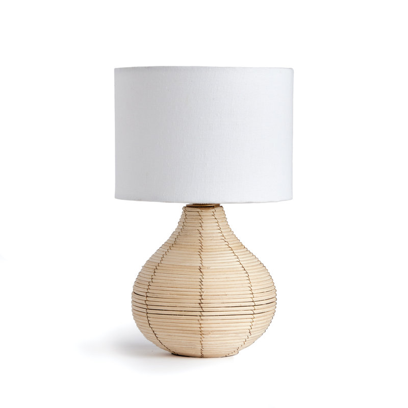Mini lampe de table en rotin Jaylee