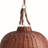 Bledion Campanile Hand-Woven Rattan Bell Pendant Light Brown Standard-1756687762