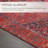 Machine Washable Harman Oriental Power Loom Polyester Area Rug in Red/Blue-68306748