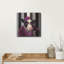  «Lady Moo Moo» par Lucia Heffernan, art mural en métal, 12 po x 12 po-348009649