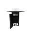 Square Concrete Propane Smokeless Fire Pit Table