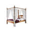 Oxford Solid Wood Canopy Bed-89991433-89991435