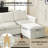 Doulyn 4 Piece Storage Modular Sectional Sofa with Multi-Functional Armrests-101644110