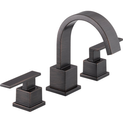 Vero Widespread Bathroom Faucet 3 Hole, 2-handle Bathroom Sink Faucet with Drain Assembly