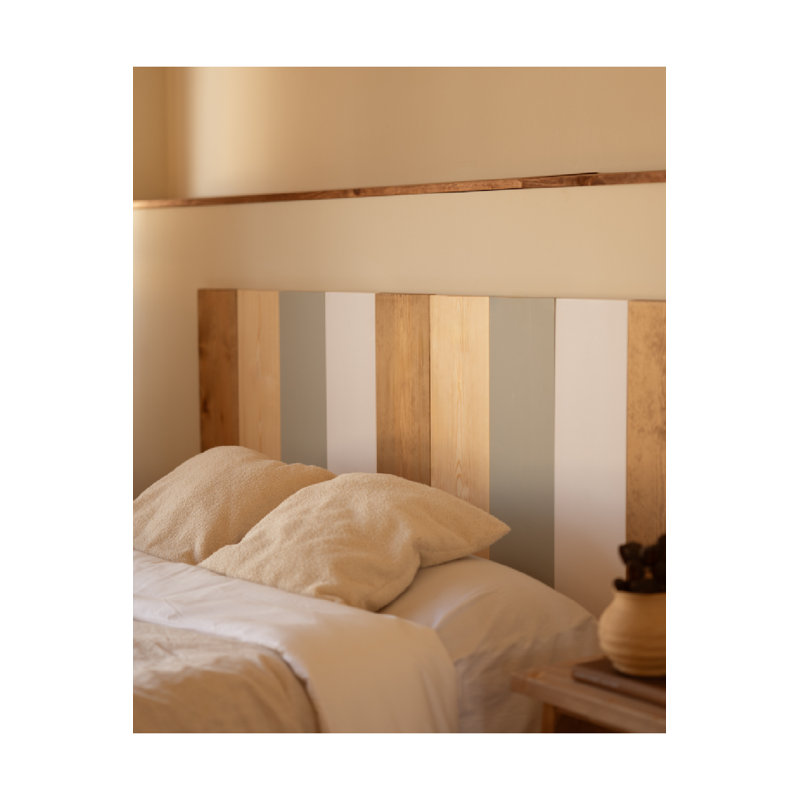 Flanders Headboard, Full, Medium Oak