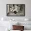Fleurs blanches dans le vase, impression sur toile encadrée-109881669-109881667