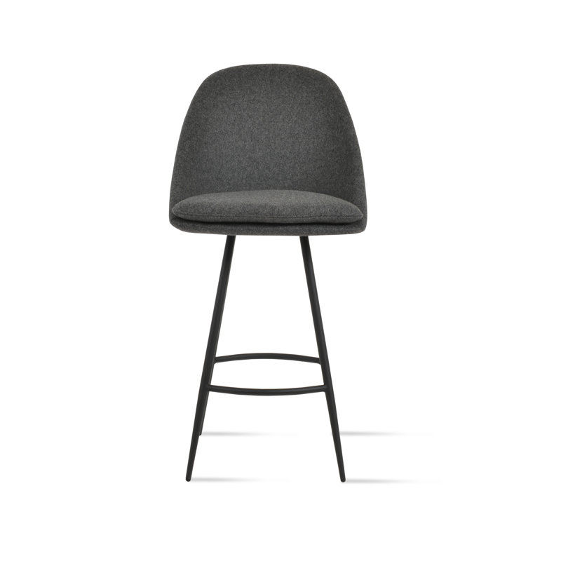 Tabouret Avanos Galata, Tabouret de bar (siège d'une hauteur de 28,7 po), Laiton, Cannelle