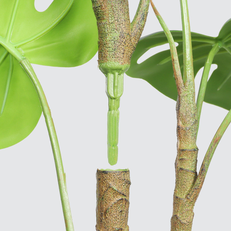 Artificial Monstera Deliciosa Plant with  Pot