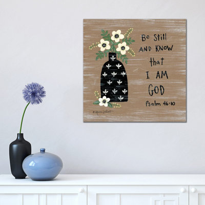 Joyful Wishes 1 Piece Wall Art on Canvas