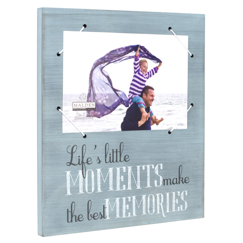 DeKalb Blue Wood Matte Picture Frame
