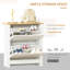 12 Pair Flip Down Shoe Storage-642120812