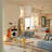 1 - Light Hourglass Fabric Pendant Light