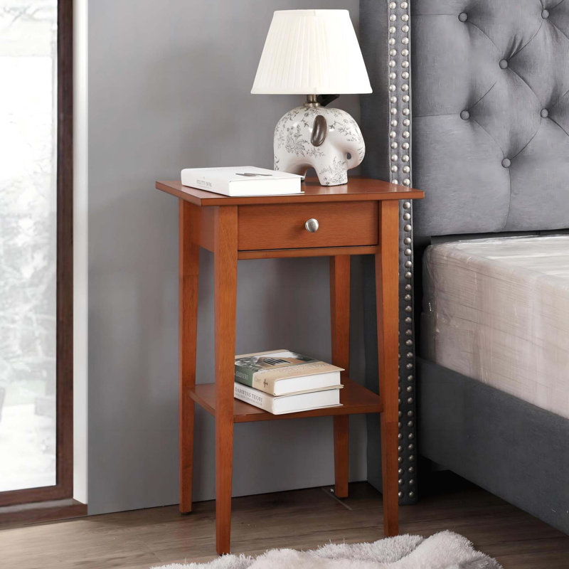 Table de chevet élégante pour les espaces modernes, Chêne