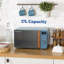 Russell Hobbs RHMD714G-MN Scandi Compact Digital Microwave 17L Grey-102930415
