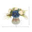 Hydrangea and Ranunculus Arranged in Decorative Vase
