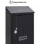 Celes Steel Wall Mounted Post Box-1751181076