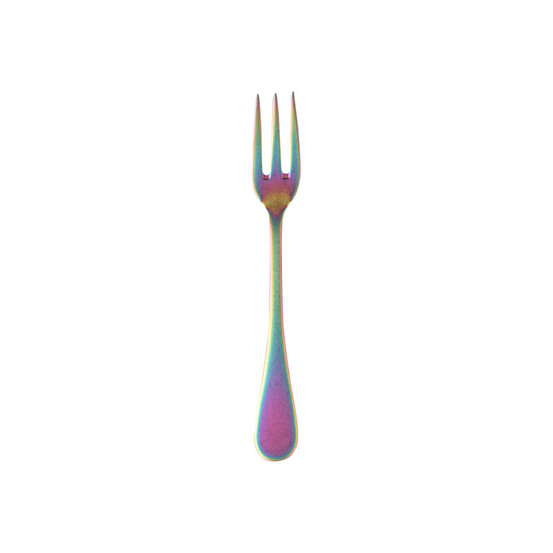 Vintage Serving Fork - 48 Pieces - Pewter Rainbow, Pewter  Rainbow