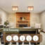 Avrit Linen Flush Mount
