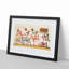 Ethiopian Princess Arrival by Émile Prisse d'Avennes - Picture Frame Graphic Art Print-55726760-55726763