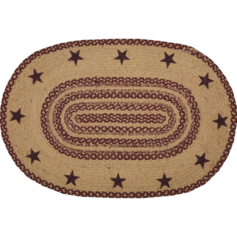 Priddy Geometric Indoor Rug, Oval 2' x 3'