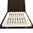 Helcee 2 Player Metal Chess Set