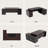 78-Inch L-Shaped Executive Desk Large Office Desk With Power Outlet, Drawer Lateral File Cabinet, Modern Computer Table With Open Shelf And Storage Cabinet For Home Office Study, Brown Black-395151209