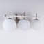 Luminaire de salle de bain ETL à 3 lumières en fer nickel à intensité variable avec abat-jour en forme de nuage Lio-656782548-657584339