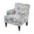 Motif floral bleus multiples sélectionné