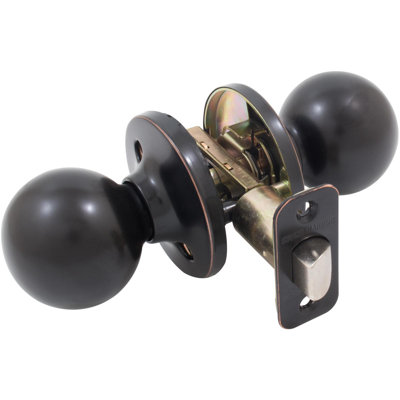 Poignée de porte de passage Ball