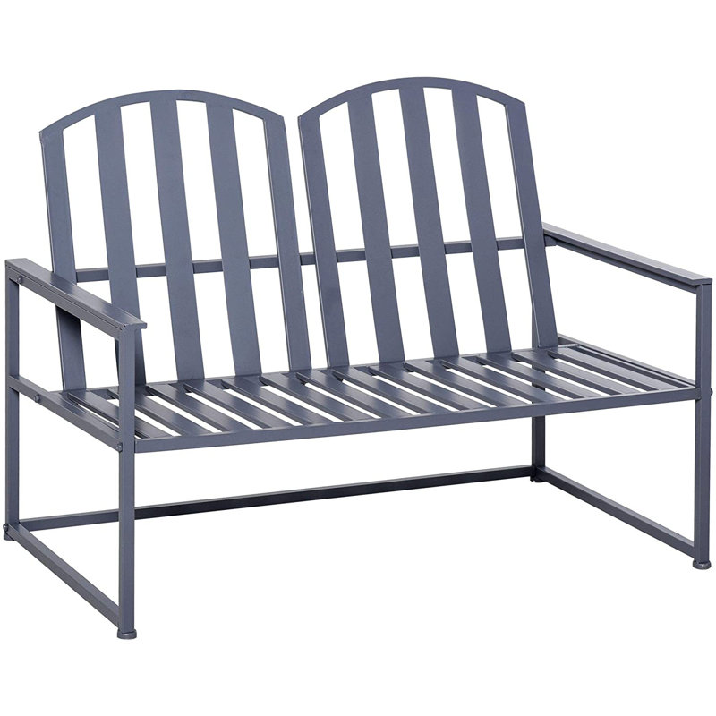 Gennett Aluminum Love Seat