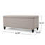 Flip top Storage Bench-908981350