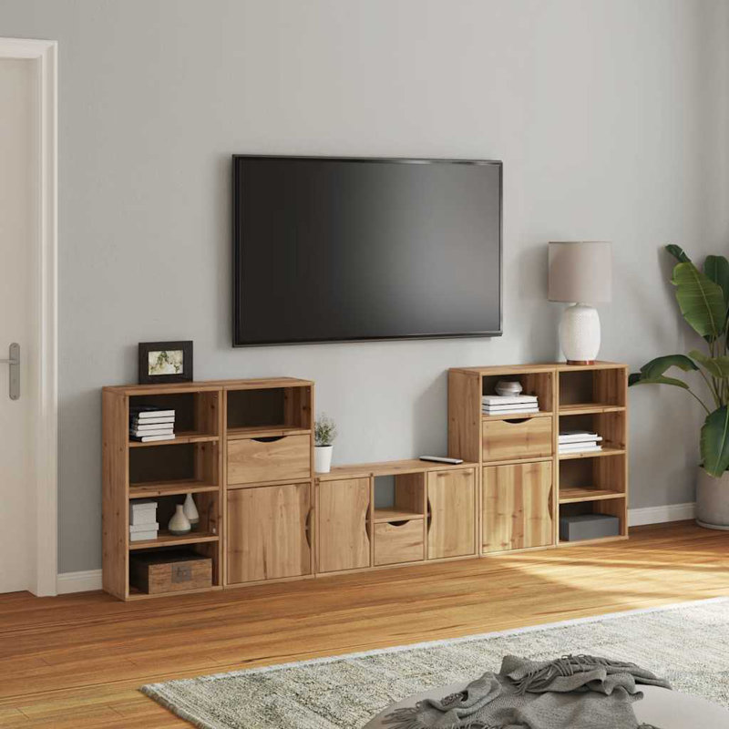 Unfinished Entertainment Centre for TVs up to 32", Natural