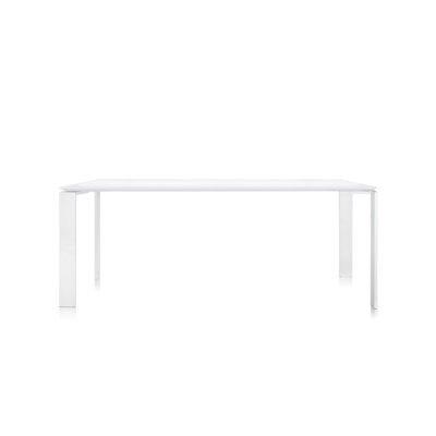 Four Metal Base Dining Table