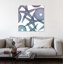 Lavendar Dipped Starfish 1 - Wrapped Canvas Print-1036591161