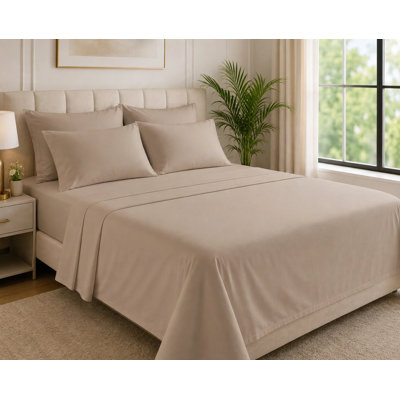 6-Piece Premium Deep Pockets Microfiber Sheet Set
