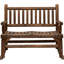 Chaise berçante en bois 2 personnes-2050071661