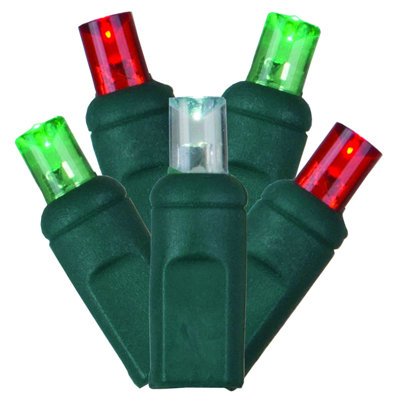 50 LED Commercial Grade Wide Angle Christmas Lights