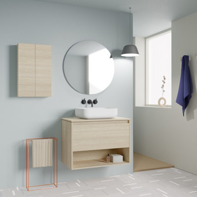 Jeanee Vanity & Mirror Set